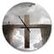 Designart Big Cross Between Two Cliffs Wall Clock